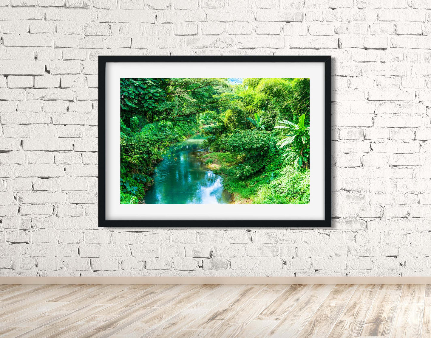 Tranquil River Serenity - Nature Photography Print