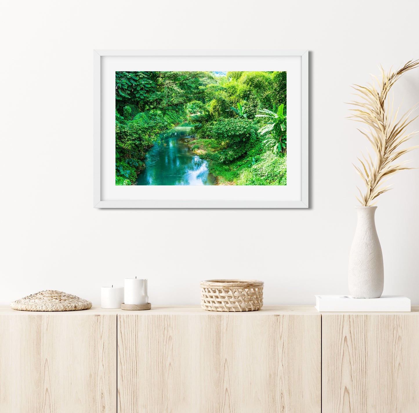 Tranquil River Serenity - Nature Photography Print